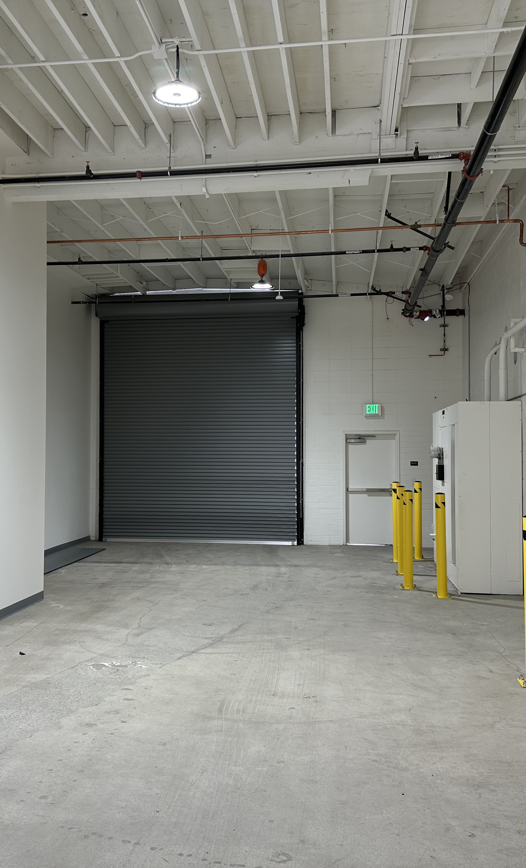 2323 warehouse interior · labeled in brochure