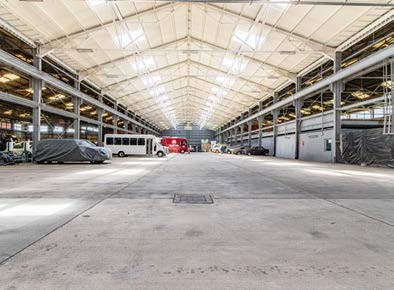 Warehouse interior · exact bay to confirm