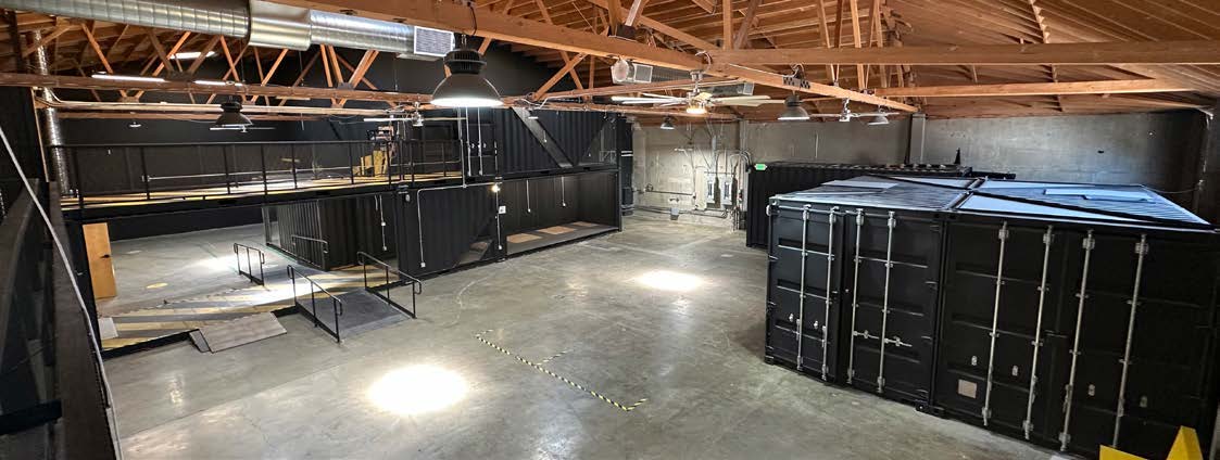 Building warehouse and mezzanine · division attribution to confirm